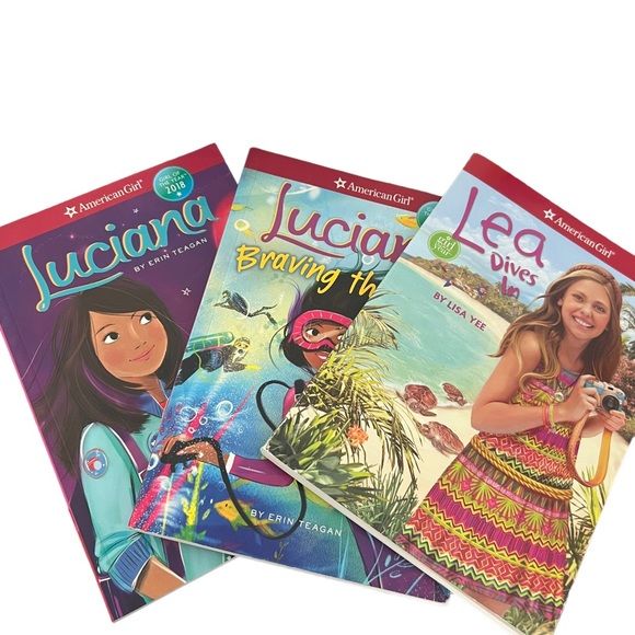 Lot of 9 American Girl book series Grace, Luciana, etc - Picture 2 of 4